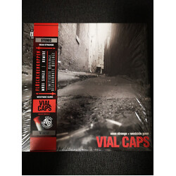 Sean Strange Vial Caps RED 12" vinyl MAXI SINGLE SIGNED WITH OBI NEW                        