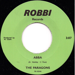 The Paragons Abba 7" Vinyl SINGLE 45RPM unofficial