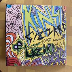 King Gizzard And The Lizard Wizard Hey There Ants And Bats BLUE RAINBOW SPLATTER 7" vinyl SINGLE