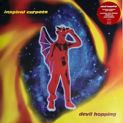 Inspiral Carpets Devil Hopping limited edition RED vinyl LP