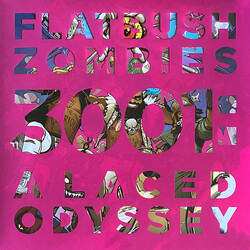 Flatbush Zombies 3001 A Laced Odyssey Limited #d PINK PURPLE BLUE SMASH vinyl 2 LP