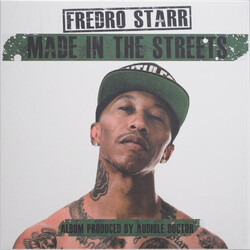 Fredro Starr Made In The Streets Limited CLEAR BLACK SPLATTER vinyl LP