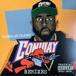 Nicholas Craven Conway Remixes 1 V2 3 COLOUR VINYL LP