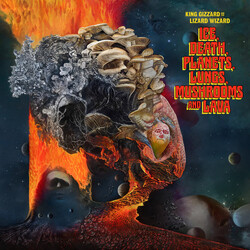 King Gizzard And The Lizard Wizard Ice, Death, Planets, Lungs, Mushrooms And Lava Vinyl 2 LP