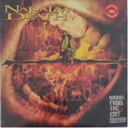 Napalm Death Words From The Exit Wound RED VINYL LP
