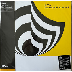 Q-Tip Kamaal/The Abstract BLACK WHITE VINYL LP