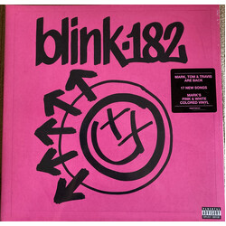 Blink-182 One More Time... PINK MARBLE Vinyl LP