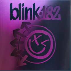 Blink-182 One More Time... PINK BLACK SPLIT Vinyl LP