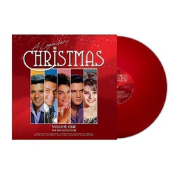 Various A Legendary Christmas Volume One The Red Collection RED VINYL LP