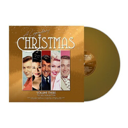 A Legendary Christmas Volume Three The Gold Collection GOLD VINYL LP