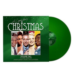 Various A Legendary Christmas Volume Two The Green Collection GREEN VINYL LP