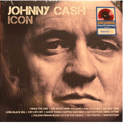 Johnny Cash Icon RED Vinyl LP