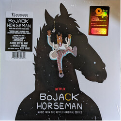 Various BoJack Horseman (Music From The Netflix Original Series) CLEAR PURPLE & GREEN SWIRL Vinyl LP