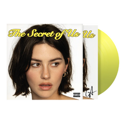 Gracie Abrams The Secret Of Us YELLOW VINYL LP w/ SIGNED INSERT