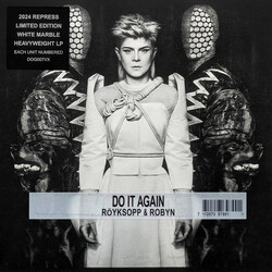 Röyksopp / Robyn Do It Again WHITE MARBLE VINYL LP