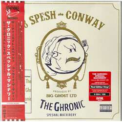 38 Spesh / Conway (6) The Ghronic: Speshal Machinery RED GLITTER VINYL LP