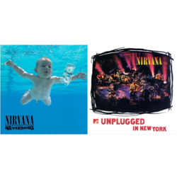 Nirvana Nevermind and Incesticide - Nirvana 2 CD Album Bundling