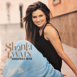 Shania Twain Greatest Hits COKE BOTTLE CLEAR VINYL 2 LP