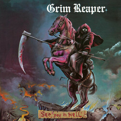 Grim Reaper See You In Hell MOV reissue 180gm ORANGE vinyl LP #d 