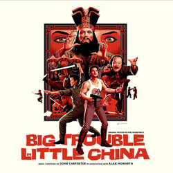 Big Trouble In Little China soundtrack John Carpenter Mondo black vinyl 2 LP g/f sleeve