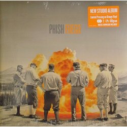 Phish Fuego limited edition orange vinyl 2 LP + download, gatefold 