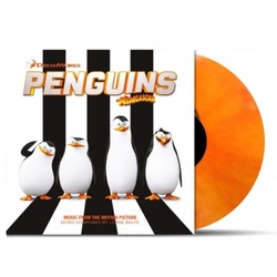 Original Soundtrack Penguins Of Madagascar numbered orange vinyl LP