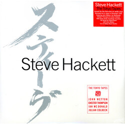 Steve Hackett The Tokyo Tapes WHITE VINYL 3 LP