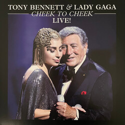 Tony Bennett / Lady Gaga Cheek To Cheek Live! Vinyl 2 LP