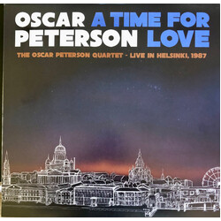 Oscar Peterson Time For Love Live In Helsinki 1987 RSD TRANSPARENT BLUE vinyl 3 LP set