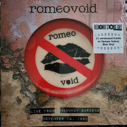 Romeo Void Live From Mabuhay Gardens, November 14, 1980 Vinyl LP