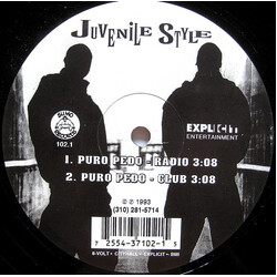 Juvenile Style Puro Pedo / Low M.F. Vinyl