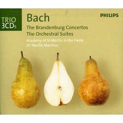 Johann Sebastian Bach / The Academy Of St. Martin-in-the-Fields / Sir Neville Marriner The Brandenburg Concertos / The Orchestral Suites Vinyl LP