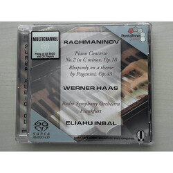 Sergei Vasilyevich Rachmaninoff / Werner Haas Rachmaninov Piano Concerto No. 2 In C Minor, Op. 18 - Rapsody On A Theme By Paganini, Op. 43 Vinyl LP