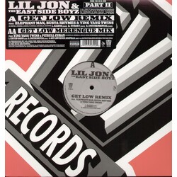 Lil' Jon & The East Side Boyz Get Low (Remix) Vinyl LP