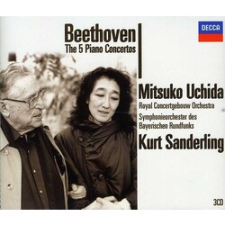 Ludwig van Beethoven / Mitsuko Uchida / Concertgebouworkest / Symphonie-Orchester Des Bayerischen Rundfunks / Kurt Sanderling The 5 Piano Concertos Vi