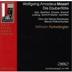 Wolfgang Amadeus Mozart / Wilhelm Furtwängler Die Zauberflöte Vinyl LP