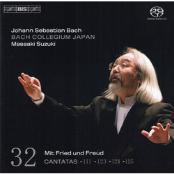 Johann Sebastian Bach / Bach Collegium Japan / Masaaki Suzuki Cantatas 32: ►111 ►123 ►124 ►125 (Mit Fried Und Freud) Vinyl LP