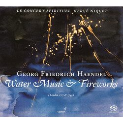 Georg Friedrich Händel / Le Concert Spirituel / Hervé Niquet Water Music & Fireworks Vinyl LP