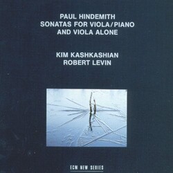 Paul Hindemith / Kim Kashkashian / Robert Levin Sonatas For Viola / Piano And Viola Alone Vinyl LP