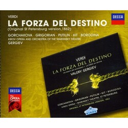 Giuseppe Verdi / Chorus Of The Mariinsky Theatre / Orchestra Of The Mariinsky Theatre / Valery Gergiev La Forza Del Destino (Original St Petersburg Ve