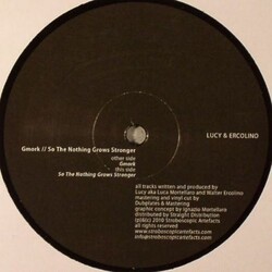 Lucy & Ercolino Gmork/So The Nothing Grows Stronger Vinyl 12"