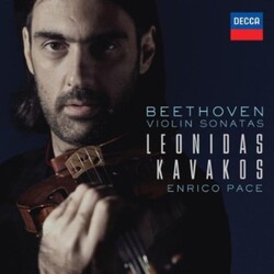 Ludwig van Beethoven / Λεωνίδας Καβάκος / Enrico Pace Violin Sonatas Vinyl LP