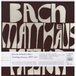 BachJ.S. St. Matthew Passion Vinyl 4 LP