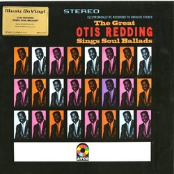 Otis Redding Sings Soul Ballads 180gm Vinyl LP