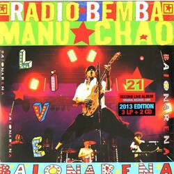 Manu Chao Baionarena Vinyl 3 LP + 2 CD