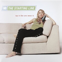 Starting Line Say It Like You Mean It 180gm ltd Blue Vinyl 2 LP +g/f