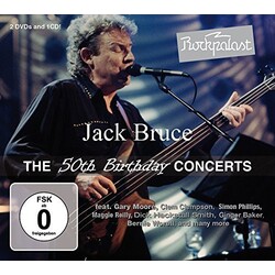 Jack Bruce Rockpalast: The 50th Birthday Concerts 3 CD