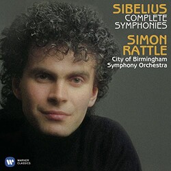 Sibelius / Rattle Complete Syms box set 4 CD