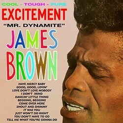 James & His Famous Flames Brown Excitement "Mr. Dynamite" Vinyl LP