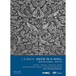 Johann Sebastian Bach / Hans-Christoph Rademann Messe in H-Moll Mass in B Minor BWV 232 CD